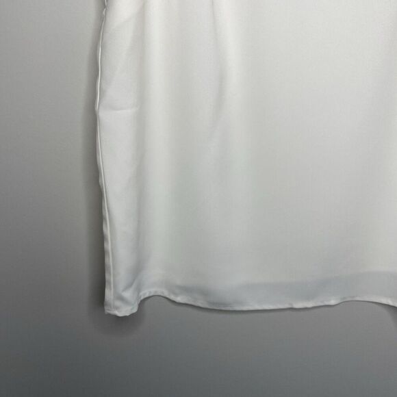 J.CREW Top Women XXS Sleeveless Button-Back Shell NEW Ivory BY429 - Picture 4 of 10